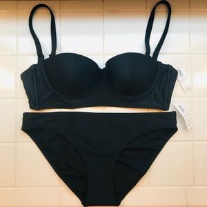 Convertible Black Swimsuit